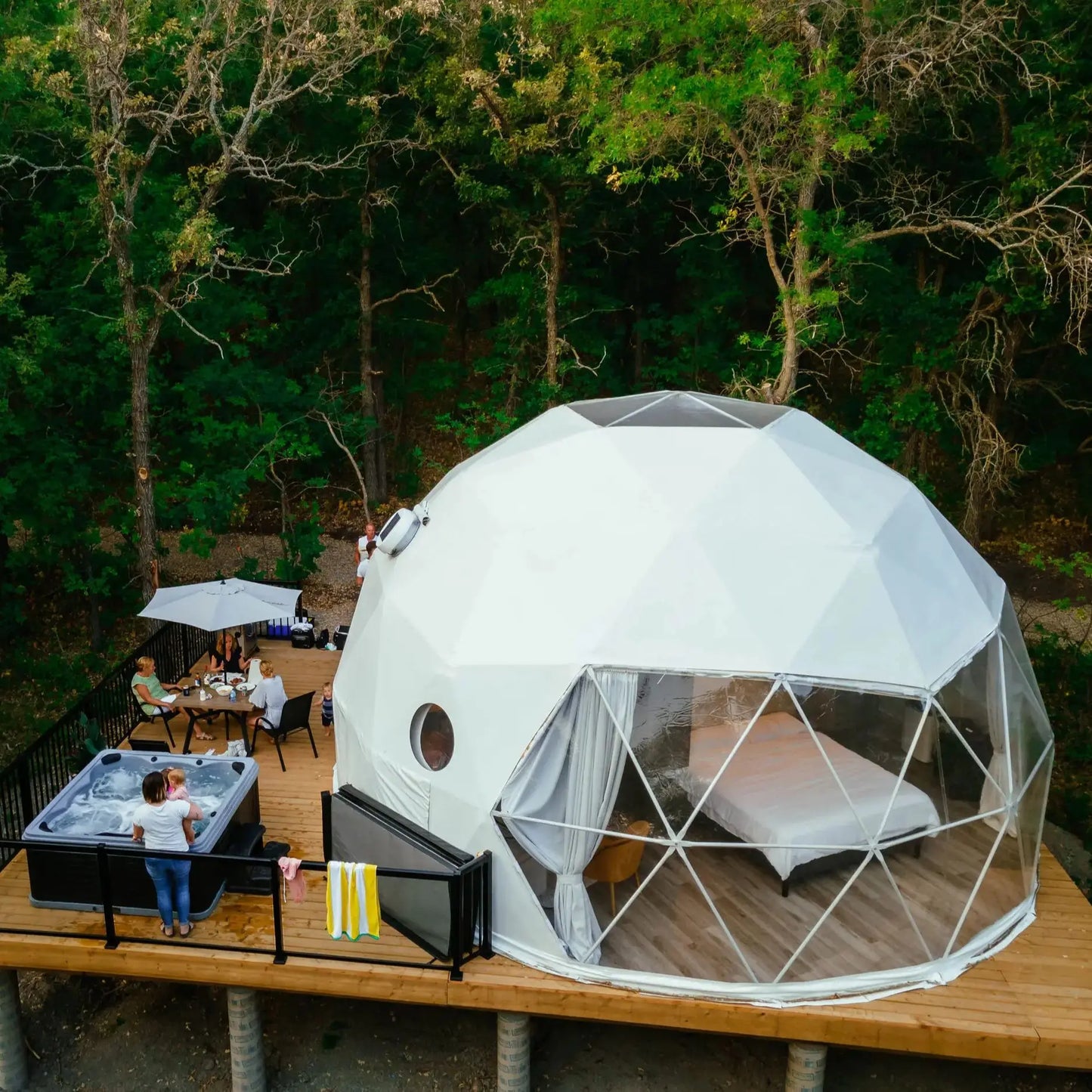 CelestiSphere Luxury Geodesic Dome