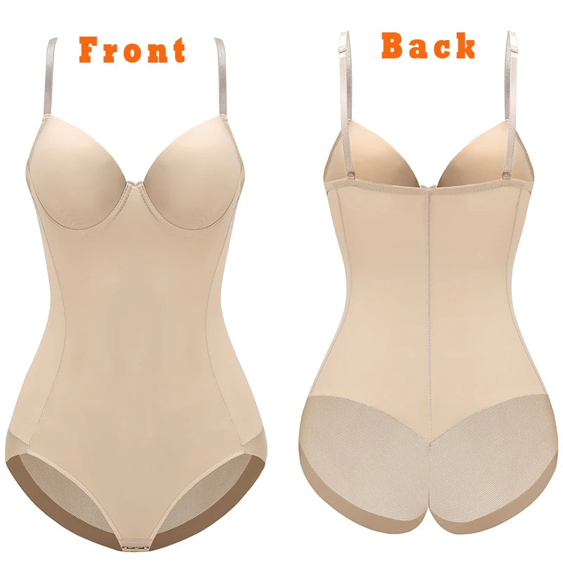 Silk Slim Shapewear Bodysuit for Women