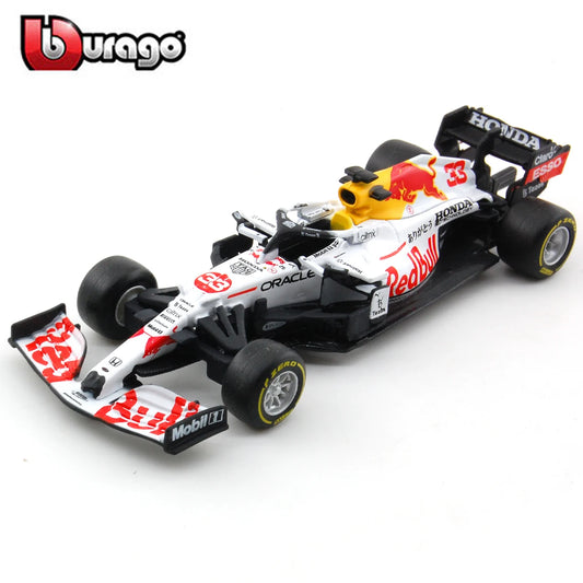 Bburago 1:43 Red Bull RB16b Max Verstappen Diecast Model