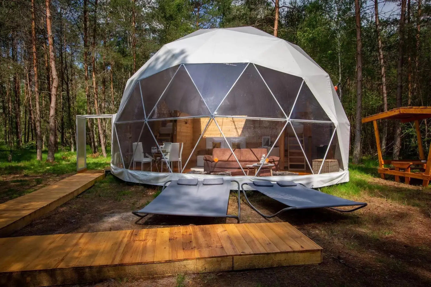 CelestiSphere Luxury Geodesic Dome