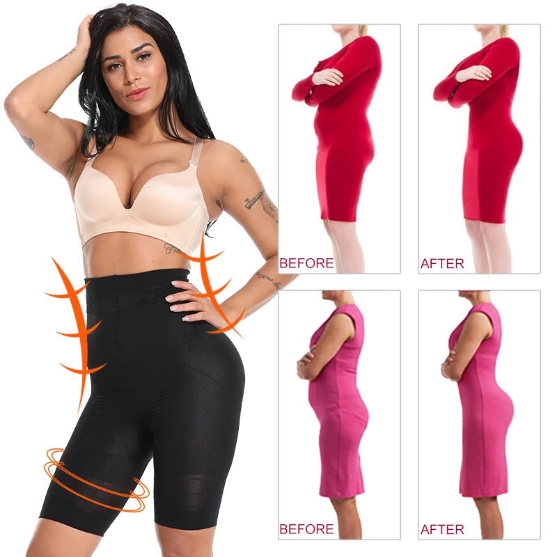 High Waist Seamless Waist Trainer Thong