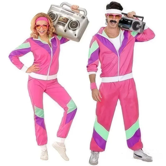 70s Retro Disco Couple Costumes