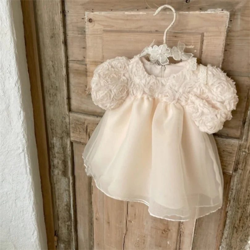 1st Birthday Princess Dress for Baby Girls