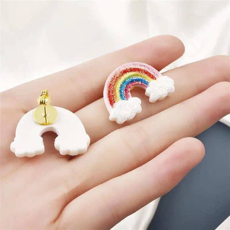 925 Silver Plated Earring Studs with Backings (50pcs)