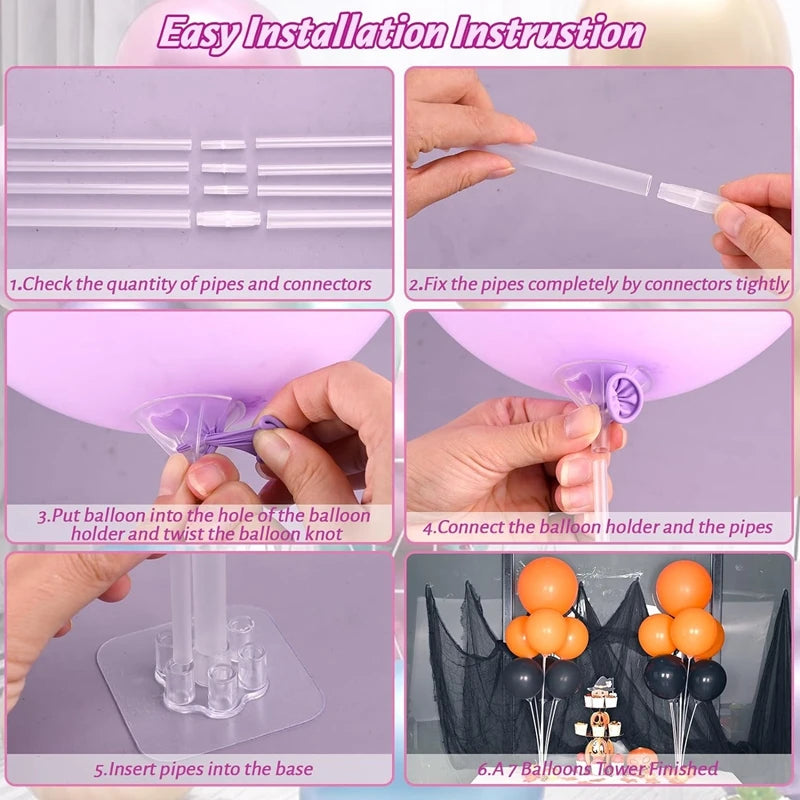 Balloon Stand & Holder Set