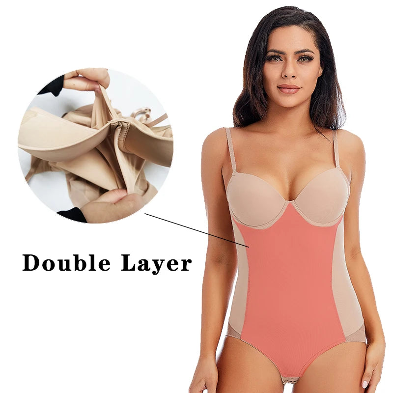 Silk Slim Shapewear Bodysuit for Women