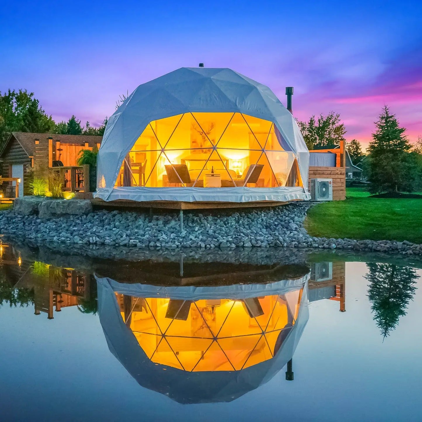 CelestiSphere Luxury Geodesic Dome