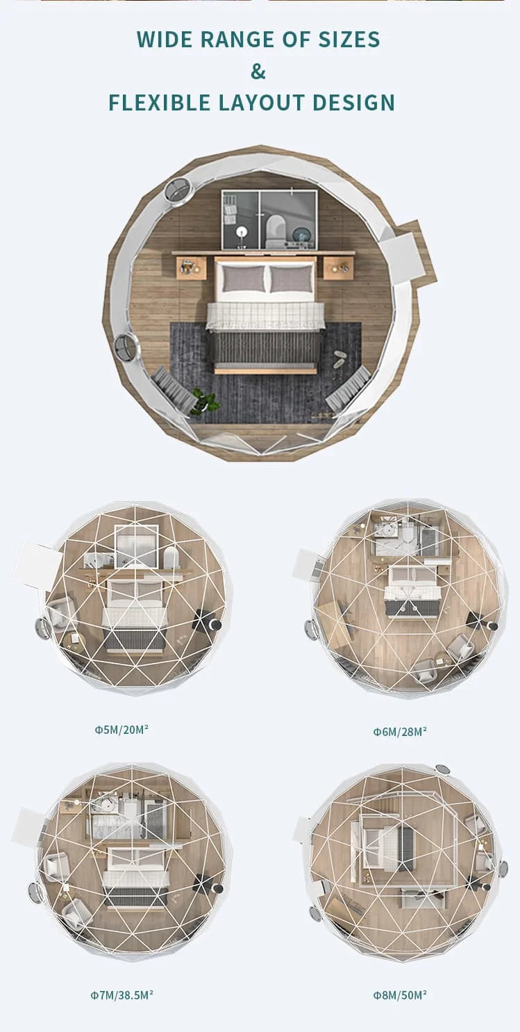 CelestiSphere Luxury Geodesic Dome