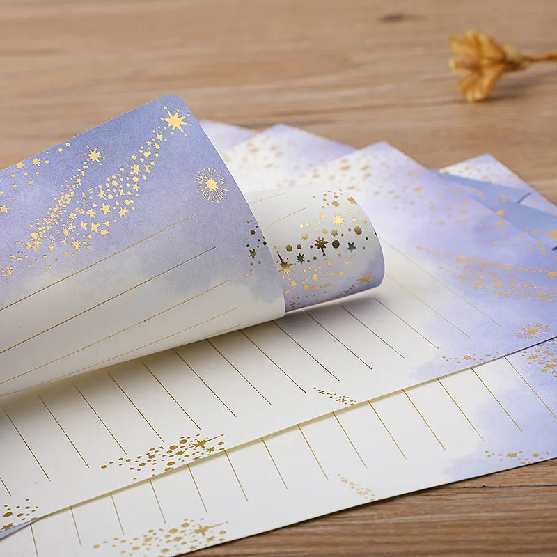 8pcs Kawaii Writing Paper for Envelopes