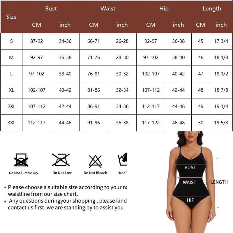 Seamless Bodysuit Shapewear