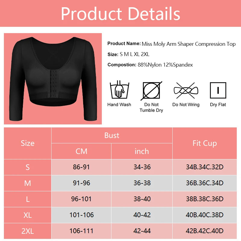 Upper Arm Shaper Compression Top