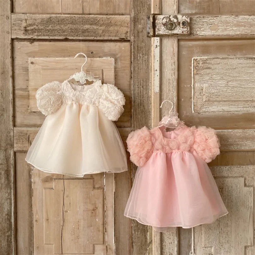 1st Birthday Princess Dress for Baby Girls