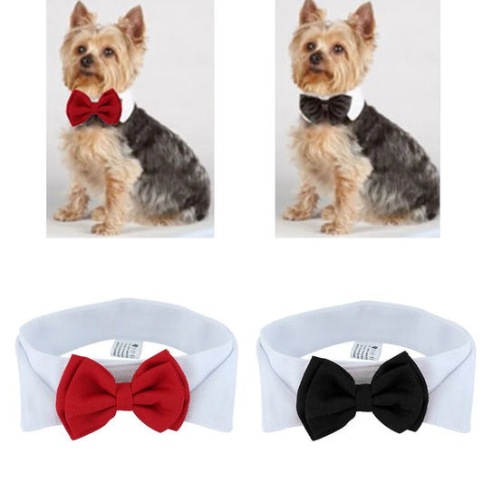 Adjustable Bow Tie Collar for Dogs