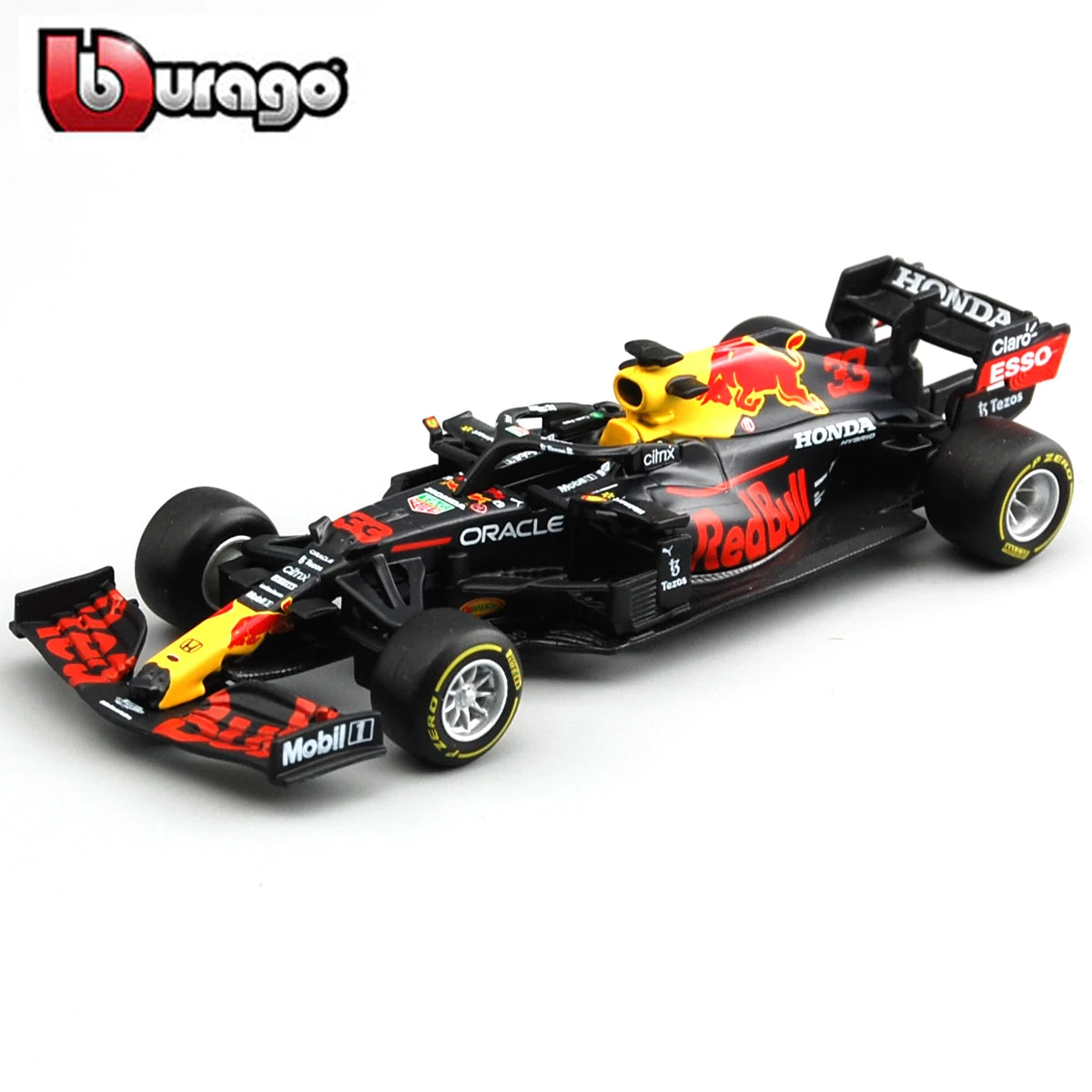 Bburago 1:43 Red Bull RB16b Max Verstappen Diecast Model