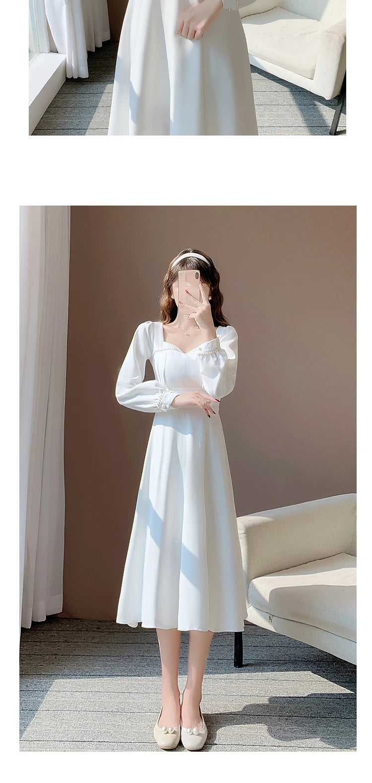 Autumn Winter Princess Wedding Dress