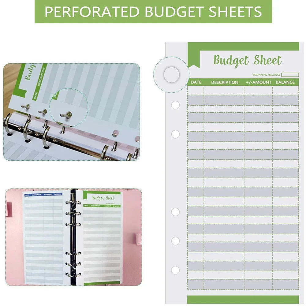 6-Ring Budget Planner Binder Set